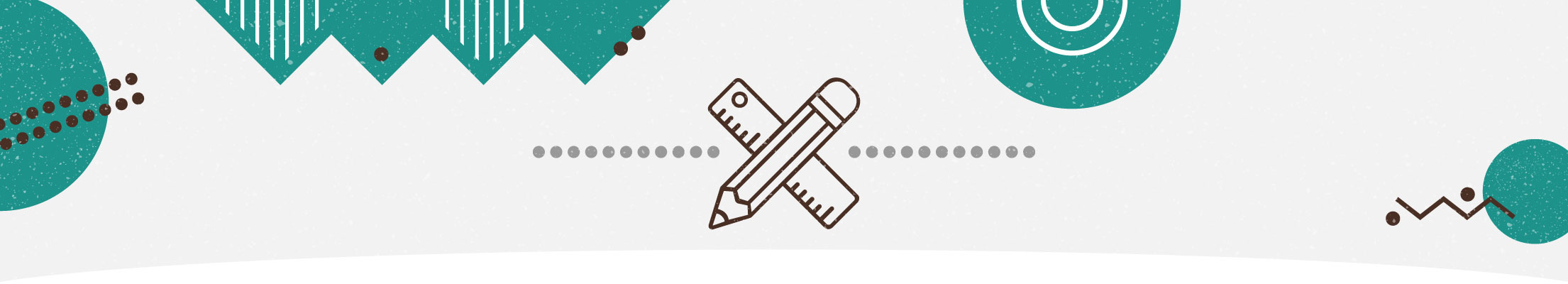 Pencil and ruler icon