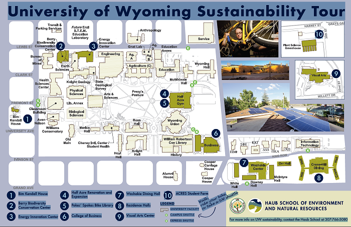 Sustainability Tour Map