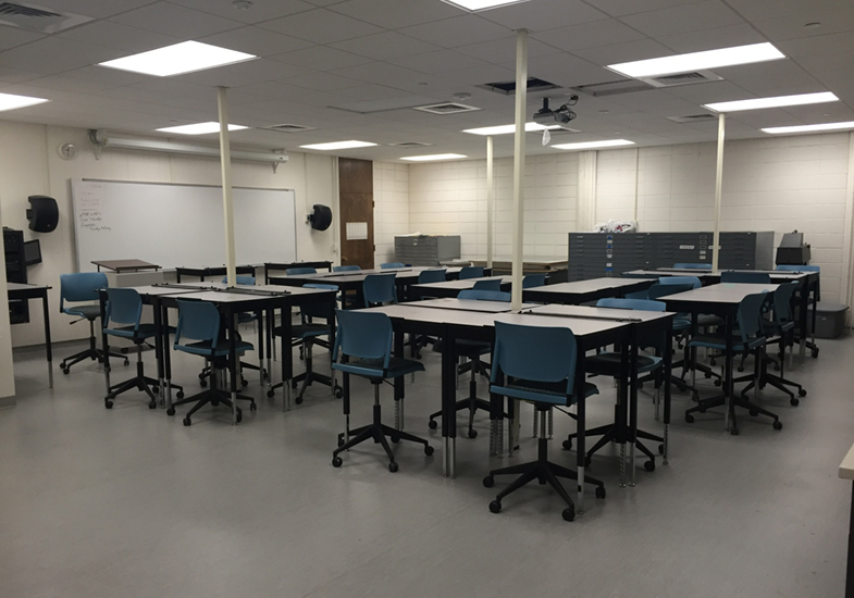 Photo of design/tech laboratory