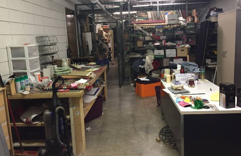photo of props shop