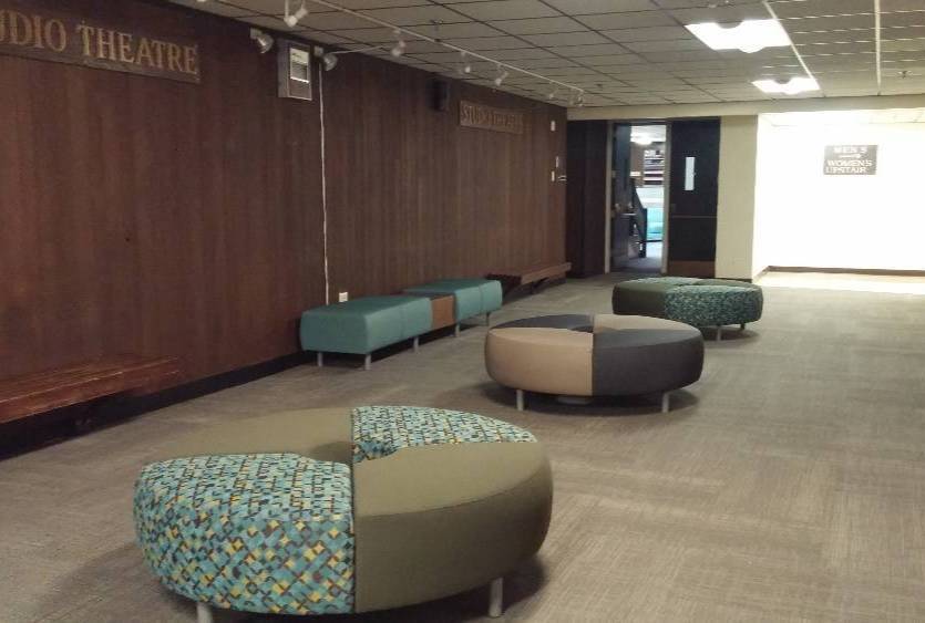 Photo of the Studio Theatre Lobby