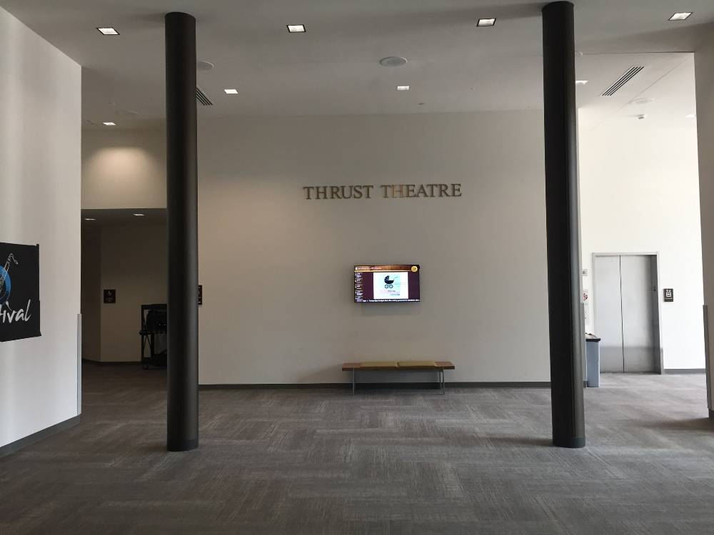 Photo of the Thrust Theatre