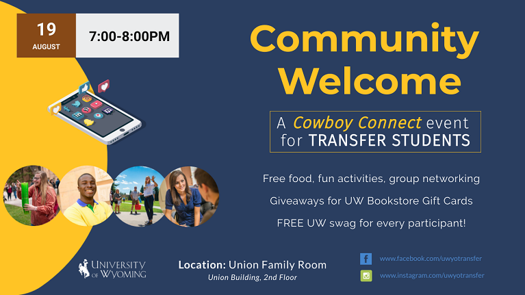 Community Welcome | Transfer Students