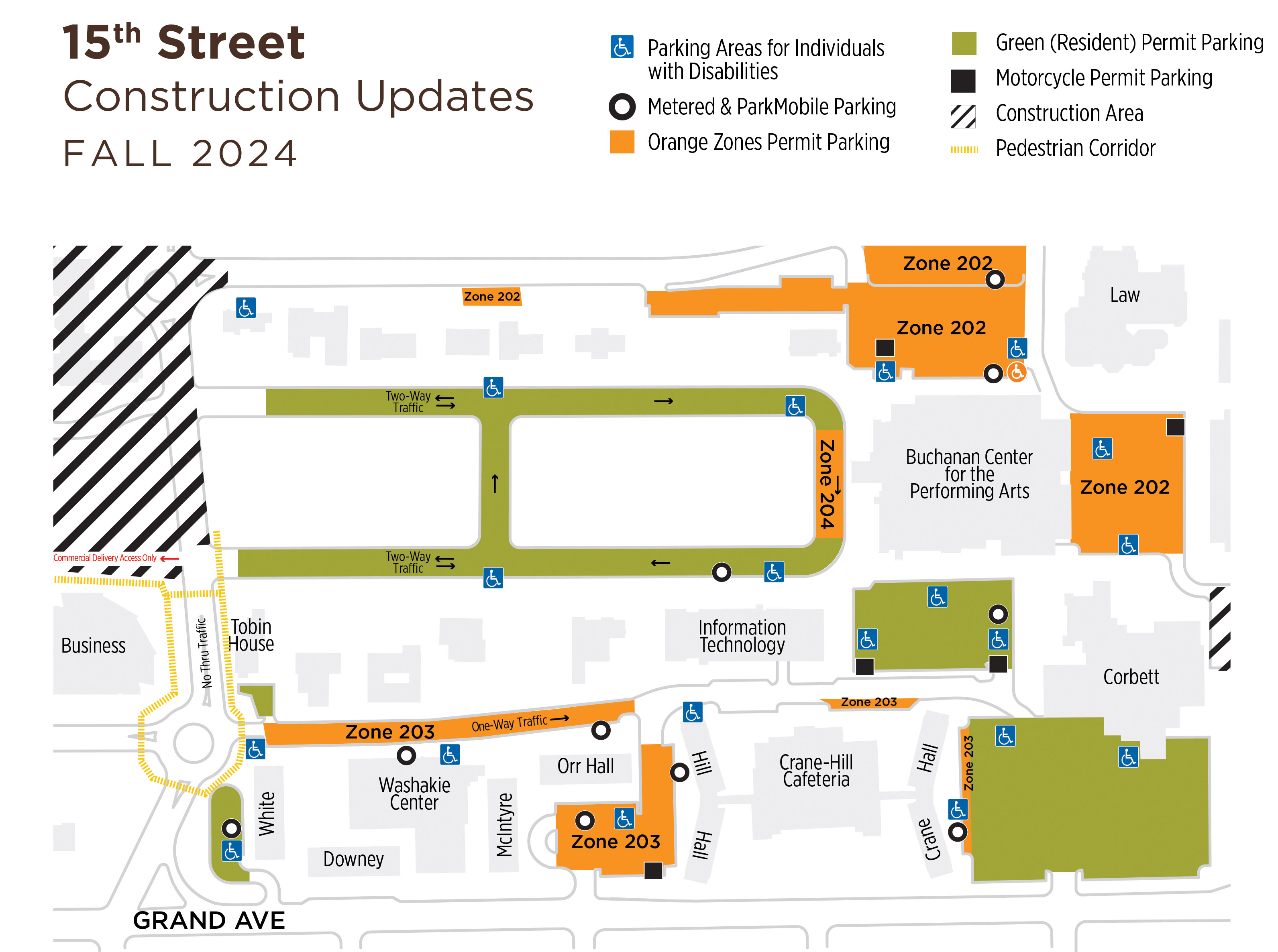 Ivinson and 15th Street Closure