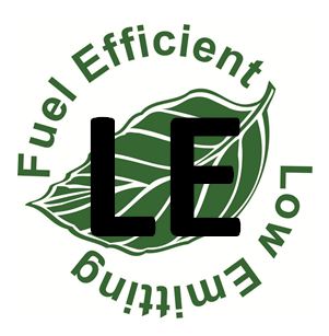 Low Emitting, Fuel Efficient green leaf