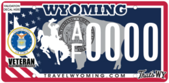 wyoming veteran air force example