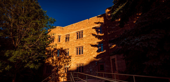 exterior of Knight Hall