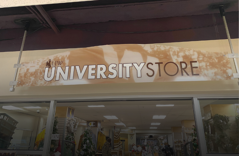 Outside the University Store