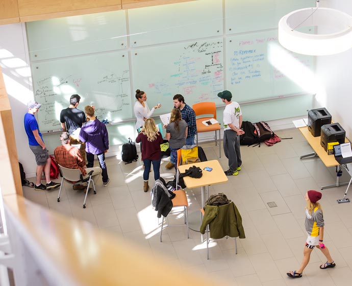 students in STEM classroom