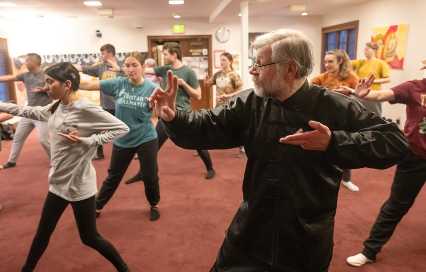 Martial arts class
