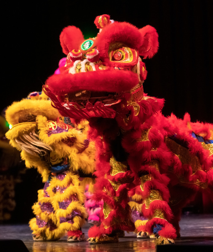 Lion Dance performed by the Colorado Asian Cultural Heritage Center Team
