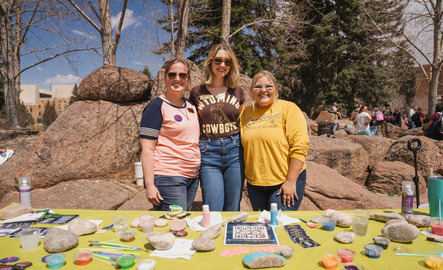 Group of UW students on Denim Day
