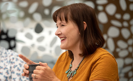 Smiling UW faculty member