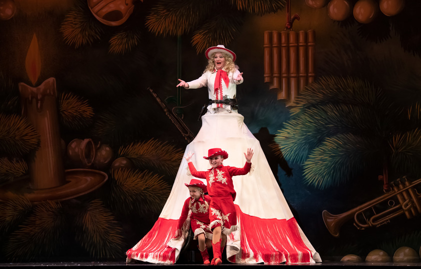 A scene during the Nutcracker