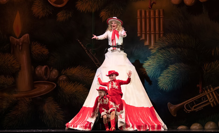 A scene during the Nutcracker
