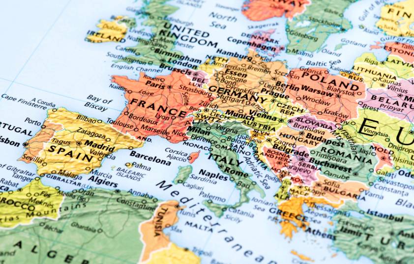 Map of Europe