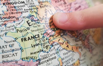 Map of Europe