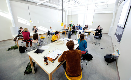 Printmaking class