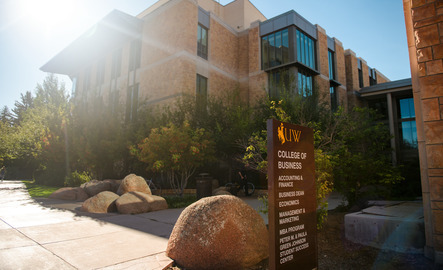 UW's College of Business building