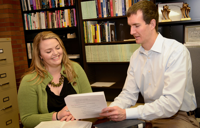 Professors in office together