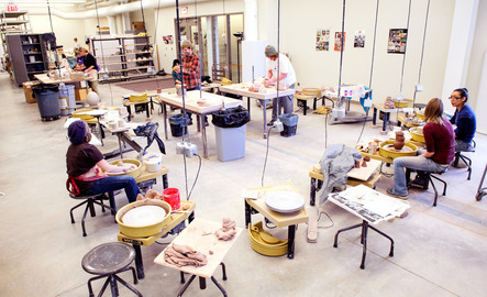 Ceramics studio