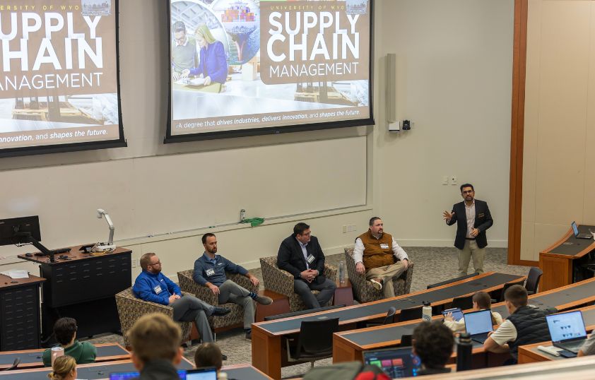 Panel at the College of Business