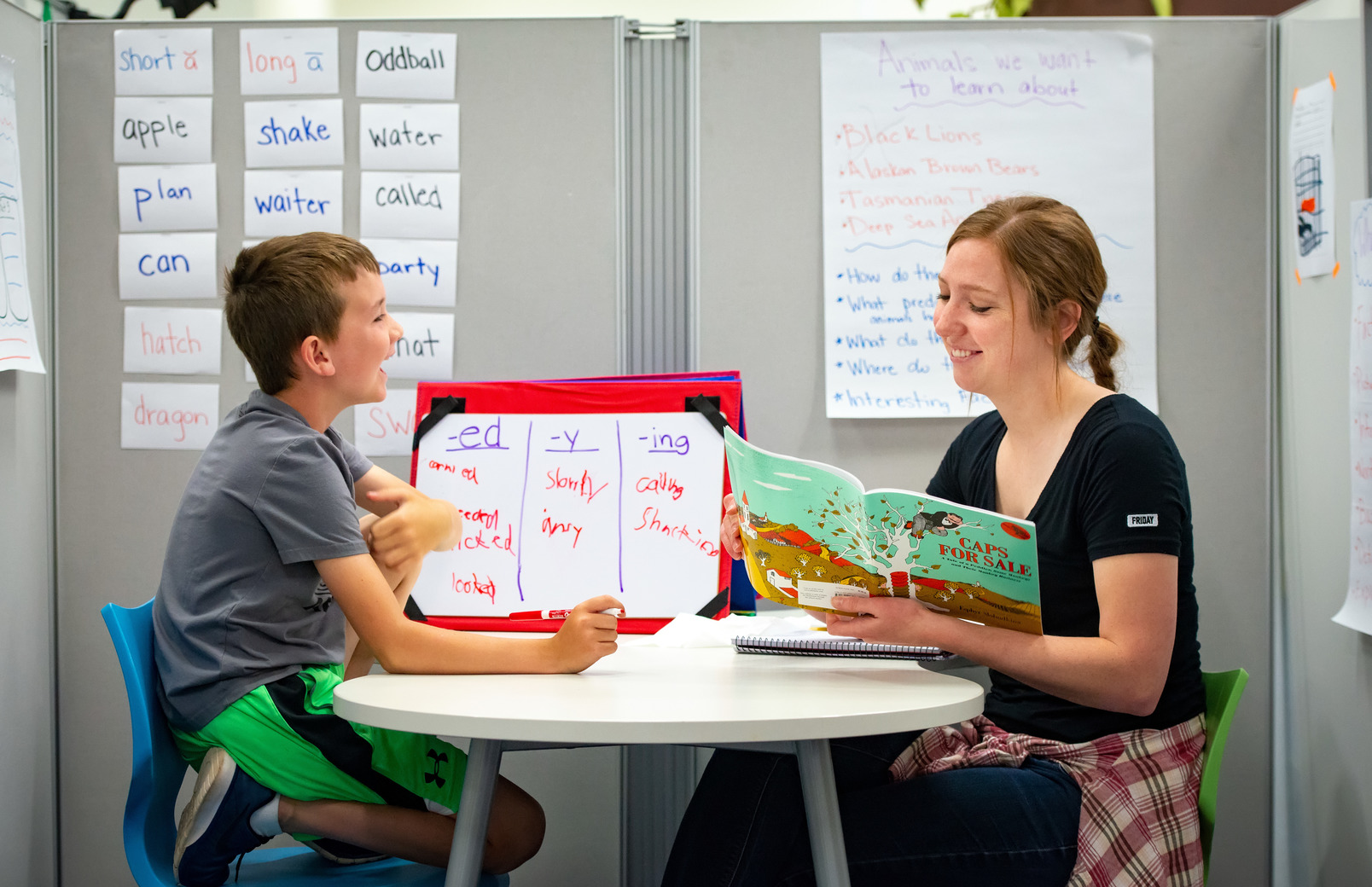 Teaching reading with student