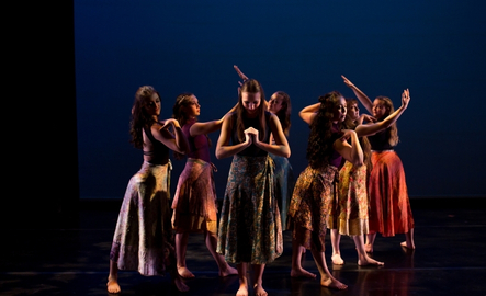 Group of students performing