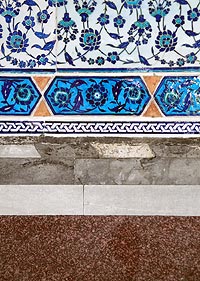 Picture of decorative tile mosaic