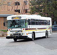University of Wyoming transit bus