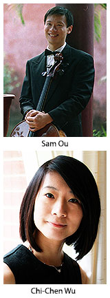 UW Recital Series on Nov. 8 presents Chi-Chen Wu Sam Ou - Wyoming Arts