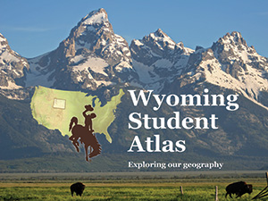 book cover with Tetons and bucking horse logo