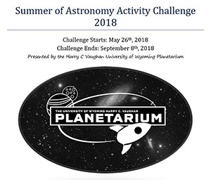 logo of summer astronomy challenge