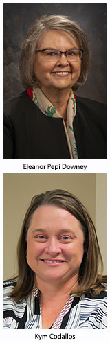 Eleanor Pepi Downey and Kym Codallos