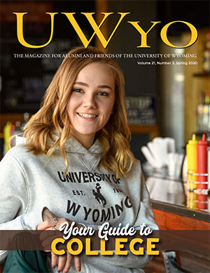 magazine cover with young woman on it