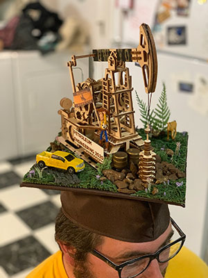 decorated mortar board