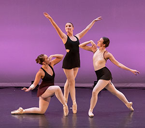 dancers posing on stage