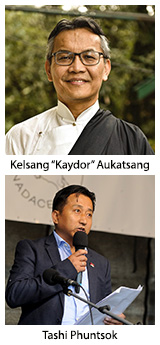 Kelsang “Kaydor” Aukatsang and Tashi Phuntsok