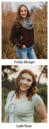 Finley Klinger and Leah Rose