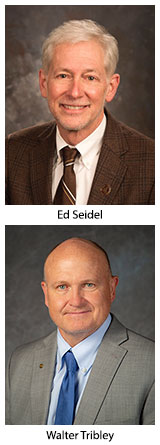 Ed Seidel and Walter Tribley