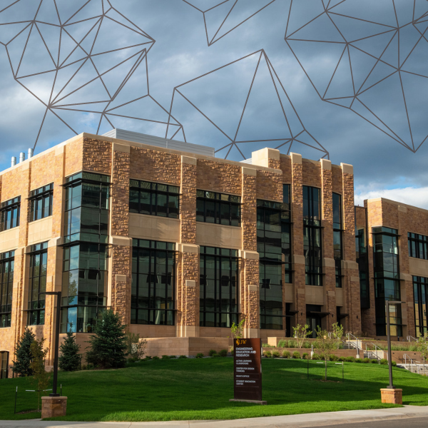 Engineering and Research building on uw campus