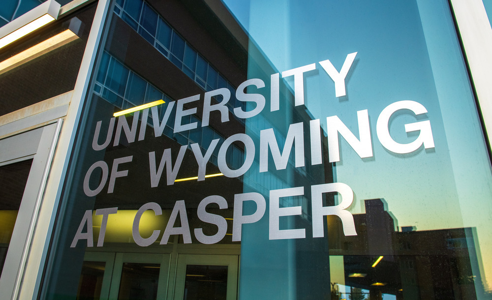 univeristy of wyoming at casper signage