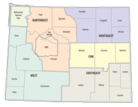 CDE District Educator Map