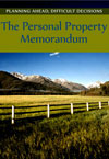 Cover to the Personal Property Memorandum