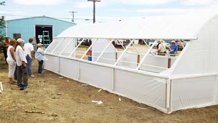 Hard Sided Hoop House