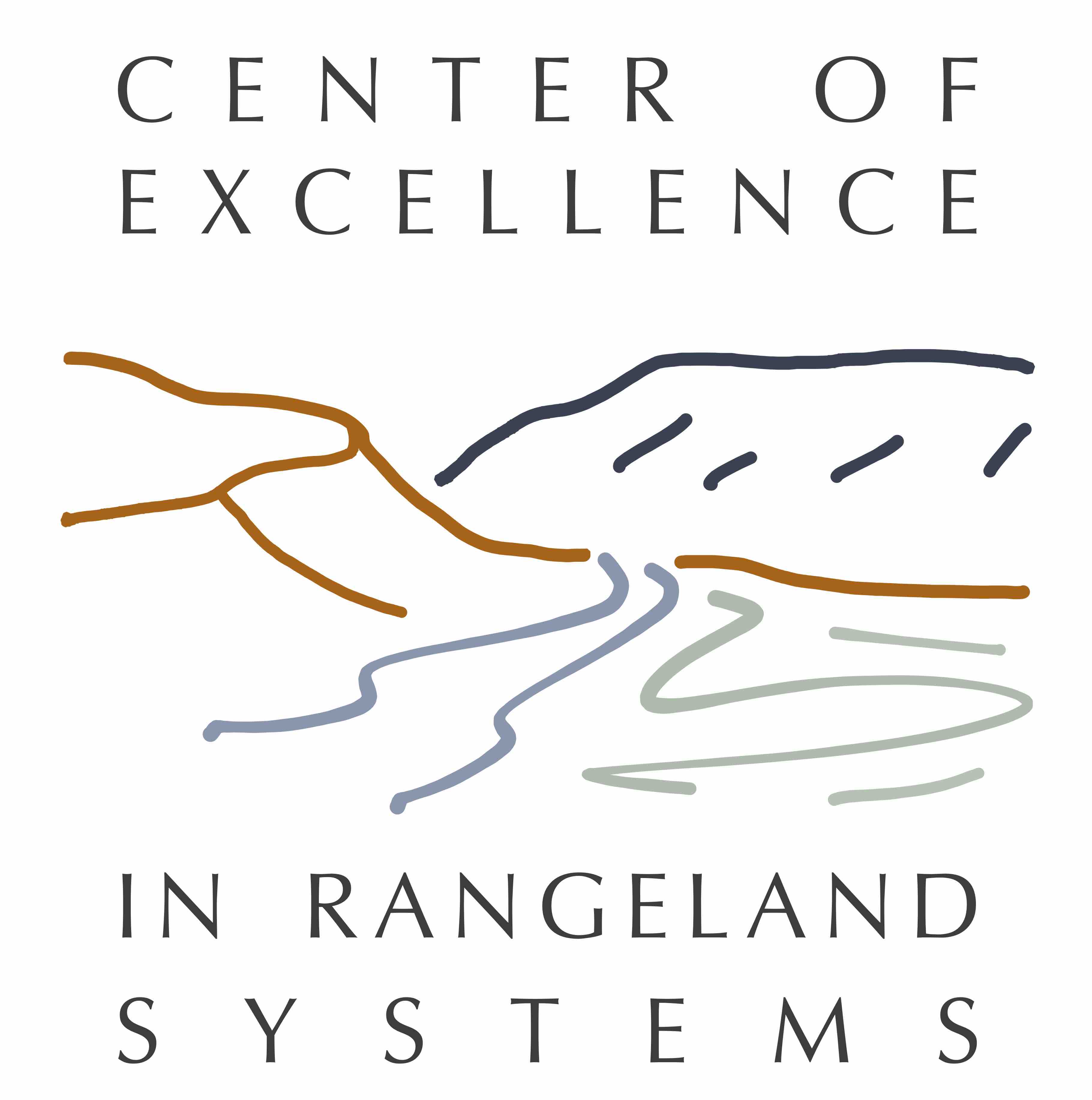 Center of excellence in rangeland systems logo