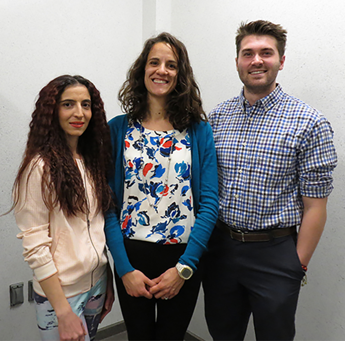some of Dr. Bruns lab team