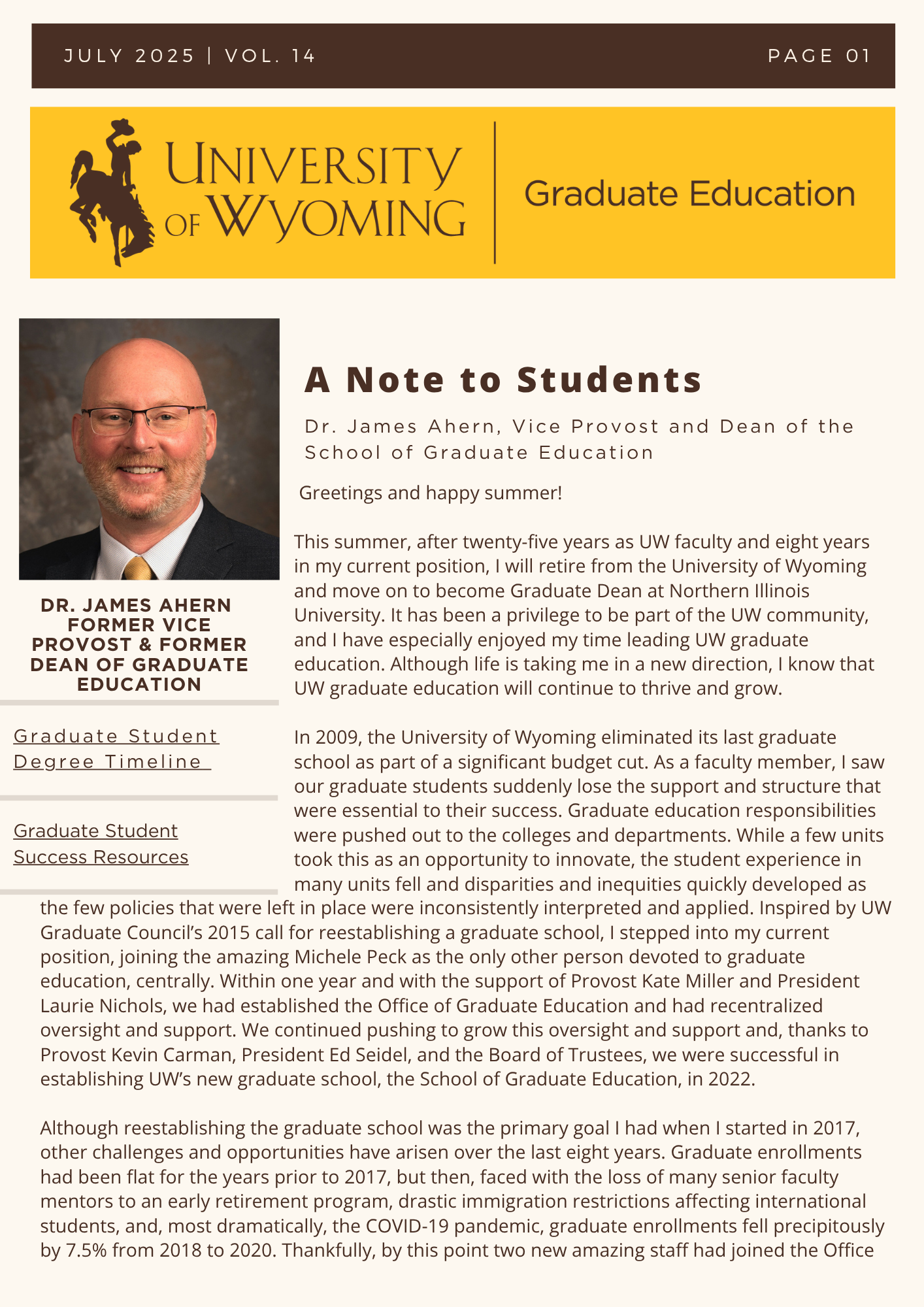 Summer 2025 Newsletter, screen reader friendly version can be found under link Summer 2025 Newsletter PDF.