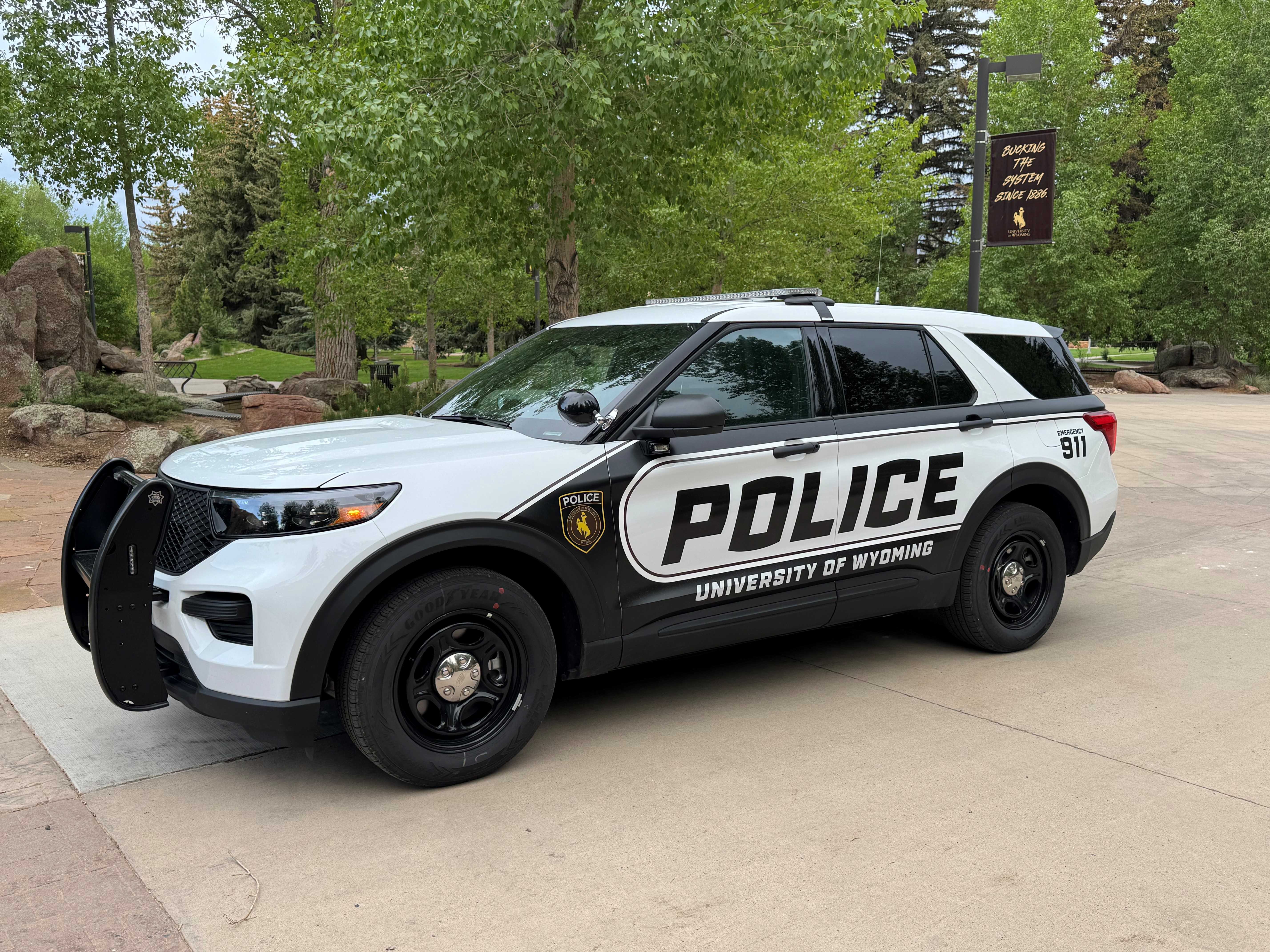University of Wyoming Police Patrol Vehicle