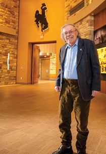 Phil Roberts in Legacy Hall in Gateway Center